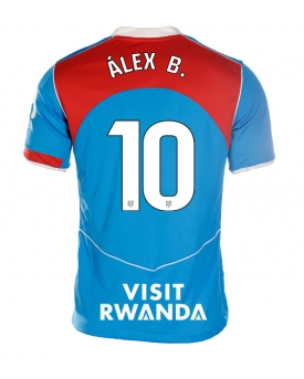 Atletico Madrid Alex Baena #10 Maglia Gara Terza Repliche 2025-26 Donna Maniche Corte